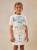 Bonpoint Pullover Elvira Pullover Blanc Naturel 25SS - This Elvira sweater for girls stands out with its large multicolored jacquard pattern, enhanced with hand-embroidered detail. Made from organic cotton and cashmere, it is very comfortable to wear.