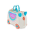Trunki Ride-on Suitcase Lola Lamb - Prepare for adventures big and small with Dudley the coolest little Dinosaur Trunki, essential for any little Dino explorer!