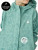 Therm SplashMagic Rainshell 25SS Seafoam - When the raincoat gets wet, a secret pattern is revealed! See the SplashMagic pattern appear in the rain then disappear again when dry.
