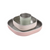 BEABA Stainless Steel Meal Set - The Béaba® Stainless Steel Meal Set is designed to meet the needs of young children while providing a durable and healthy solution. This complete set includes an ergonomic plate, bowl, and small glass.