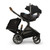 Nuna DEMI Next Stroller with Rider Board Caviar - a premium stroller with rider board accessory that is a master of motion intuitively designed to level up with 25+ modes of riding possibilities.