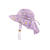 FlapJackKids Sun Hat with Neck Cape | Daisy  - For outdoor adventures that require an extra level of protection, our patterned beaver sun hat with neck cape is the perfect solution.