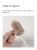 Simba Silky Rotating Silicone Bottle Brush - The Simba Silky Rotating Silicone Bottle Brush features flexible, food-grade silicone bristles—gentle yet durable for thorough cleaning.