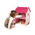 Janod Mademoiselle Doll's House - A fantastic 3-floor dolls house prettily decorated with assorted furniture.