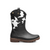 BOGS Lil' Jolene Rain Boots Black/White 25SS - This western inspired rain boot will have your kid hitting the playgrounds with sass and style.