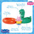 Tomy Toomies  Peppa Pig Bath Floats Dino - Made of the highest quality materials that do not contain substances harmful to health. Adapted to the interests of the child.