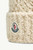 Moncler Berretto Hat 25FW L - Adding a delicate feel, openwork details characterize this wool beanie. A pom pom completes the mid-weight knit.