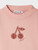 Bonpoint Sweeetshirt Cherry Print Pink 26SS - The Bart sweatshirt ensures girls' comfort with its soft and warm fleece. The House of Bonpoint's iconic cherry is sewn on the chest in an elegant Liberty fabric.
