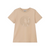 Moschino Logo Printed T-Shirt 26SS Cream - Featuring a circular tonal logo design, this beige T-shirt for boys and girls is by Moschino.