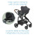 Maxi Cosi Coral XP Infant Carseat Essential Black - It’s just like any other car seat, except, well, it’s not. Because from the car seat you can pull out a lightweight carrier, throw its strap over your shoulder, and walk around with freedom and ease.
