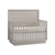 Natart Como Conv. Crib With Horizontal Molding - The Natart Como Convertible Crib with Horizontal Molding is the perfect blend of clean modern lines and enduring craftsmanship.