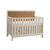 Natart Kyoto conv.crib With Upholstered Panel - The KYOTO collection is a combination of a natural and organic design to offer a Zen nursery atmosphere!