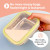 Innobaby Stainless Divided Snackbox / 11 oz - Innobaby's Keepin' Fresh Stainless Steel Snack Box is a SMART food storage solution for home and on-the-go.