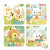 Janod Pure: 4 Puzzles (6-9-12-16pcs) - The first puzzles for toddlers, ideal for progress! With these 4 progressive puzzles decorated with adorable little animals, children aged 2 and over can discover puzzles at their own pace.