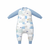 Nest Designs 1.0 TOG Raglan Sleep Bag 26SS Fluffy Puffs - This soft bamboo sleep suit keeps kiddos cozy while they snooze and is the perfect transition piece from sleep sack to big kid blanket.