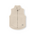 Mini a Ture Matbattal Vest. Grs 26SS Cream - MINI A TURE vest in teddyfleece with a medium-high neck to give a comfortable warmth.