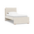 Monte Design Pillowback Bed Twin - The headboard boasts an attached, oversized cushiony pillow that’s perfectly angled for comfy seating — ideal for reading, relaxing & lounging — and then cozy sleeping.