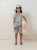 Bonpoint Grenade Blouse Violet 26SS -  This Grenade organic cotton blouse for girls is made of charming Liberty fabric with hand-embroidered smocking on the front.