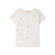 Bonpoint Lalcala T-Shirt Off White 26SS - The Lalcala T-shirt surrounds girls in softness thanks to its organic cotton jersey fabric.