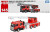 Takara Tomica Car 145 Fire Truck  - The Takara Tomica No.145 Fire Truck brings real-life emergency vehicles into playtime with detailed design and extended ladder action.