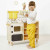 Janod  Mamie Soleil: Big Equipped Kitchen - Guests are arriving, so get cooking! With their large wooden kitchen, children can imagine delicious recipes at the stove and imitate the grown-ups, from age 3 upwards.