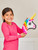 Plus Plus Puzzle by Number - Unicorn - 250pcs - Immerse yourself in an enchanting world of play and fantasy with Puzzle By Number Unicorn!