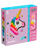 Plus Plus Puzzle by Number - Unicorn - 250pcs - Immerse yourself in an enchanting world of play and fantasy with Puzzle By Number Unicorn!