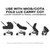 Cybex Mios Stroller - Matte Black Frame (2026) - Effortlessly maneuver through winding metropolitan streets with the Mios compact city stroller.