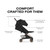 Cybex Coya Stroller - Rose Gold Frame (2026)  - The ultra-compact Coya begins a new era of travel by uniting iconic design and comfort.