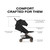 Cybex Coya Stroller - Chrome Frame (2026)- The ultra-compact Coya begins a new era of travel by uniting iconic design and comfort.