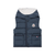 Moncler Outerwear Pax Vest Blue Night 26FW - The Moncler Pax Vest is a versatile layering essential designed to keep little ones warm while allowing full freedom of movement.