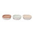 Beaba Microwave Safe Stainless Steel Bowls Set 3 - This set of 3 stainless steel containers with silicone lids supports baby from the very first spoonful and evolves with each stage.