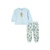 Moschino T-Shirt+Trousers Set Sky School 26FW - This Teddy Bear Print Pyjama Set from Moschino keeps your child comfortable during sleep and relaxing at home.