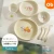 Richell Peanuts Collection Meal Set FS - The Richell Peanuts Collection Meal Set FS is a thoughtfully designed weaning set featuring adorable Snoopy illustrations.