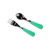Avanchy Stainless Fork and Spoon Combo Set - Elevate your Baby Led Weaning (BLW) journey with Avanchy's Stainless Steel Baby Forks.