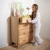 Naturepedic Savona 2-Over-3 Drawer Chest FSC Oak - Plenty of drawers, plenty of room – for clothes, for treasures, for growing up.