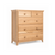 Naturepedic Savona 2-Over-3 Drawer Chest FSC Oak - Plenty of drawers, plenty of room – for clothes, for treasures, for growing up.