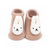 Stample Cup Baby Socks 26FW Pink 26 XS - The Stample Cup Baby Socks in soft pink feature an irresistibly cute bunny design, adding charm to your baby’s everyday look