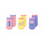 Stample Ankle socks 3P 26FW Girls - The Stample Ankle Socks 3P Set brings fun and comfort to your child’s everyday wear.