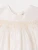 Bonpoint Maruska Dress Ecru 26FW - The Maruska silk taffeta dress for babies is especially delicate.