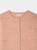 Bonpoint Manon Cardigan Rose 26FW - This Manon cardigan for girls has an elegant cherry motif done with novelty stitches  and shank buttons for added refinement.