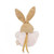 Kaloo Intemporel: Bear Doudou Pink - The iconic Kaloo bunny plush in a mini size! At 12 cm, this pom-pom bunny has an incredibly soft and cuddly fur tummy, perfect for hugs.