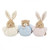 Kaloo Intemporel: Bear Doudou Pink - The iconic Kaloo bunny plush in a mini size! At 12 cm, this pom-pom bunny has an incredibly soft and cuddly fur tummy, perfect for hugs.