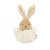 Kaloo Intemporel: Bunny Doudou Cream - The iconic Kaloo bunny plush in a mini size! At 12 cm, this pom-pom bunny has an incredibly soft and cuddly fur tummy, perfect for hugs.