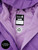 Therm SplashMagic Storm Jacket 26FW Violet - When the raincoat gets wet, a secret pattern is revealed! See the SplashMagic pattern appear in the rain then disappear again when dry.