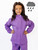 Therm SplashMagic Storm Jacket 26FW Violet - When the raincoat gets wet, a secret pattern is revealed! See the SplashMagic pattern appear in the rain then disappear again when dry.