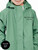 Therm SplashMagic Storm Jacket 26FW Forest Moss - When the raincoat gets wet, a secret pattern is revealed! See the SplashMagic pattern appear in the rain then disappear again when dry.