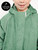 Therm SplashMagic Storm Jacket 26FW Forest Moss - When the raincoat gets wet, a secret pattern is revealed! See the SplashMagic pattern appear in the rain then disappear again when dry.
