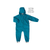 Therm SplashMagic Rainsuit 26FW Deep Teal  - When the rainsuit gets wet, a secret pattern is revealed! See the SplashMagic pattern appear in the rain then disappear again when dry.