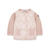 Moncler Knitwear Cardigan 26FW Pastel Pink - Worn alone during the milder months or layered under outerwear, this padded cardigan is designed to help keep your baby warm.